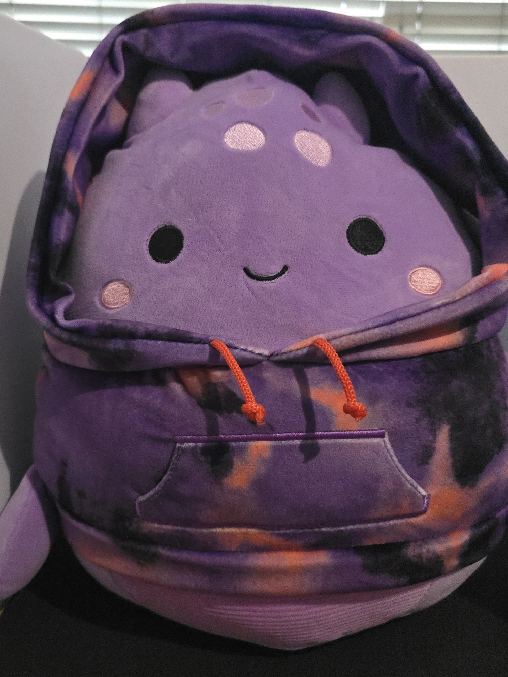 Squishmallows Purple Tie-Dye Shon The Loch Ness Monster Plush